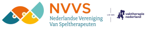 Logo van de NVVS, de beroepsvereniging voor vaktherapeuten
